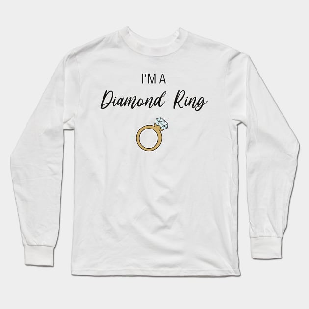 I'm a Diamond Ring Long Sleeve T-Shirt by Hallmarkies Podcast Store